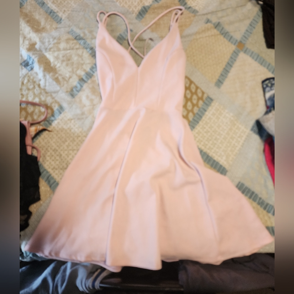 Xs Pink Dress, backless, route 21